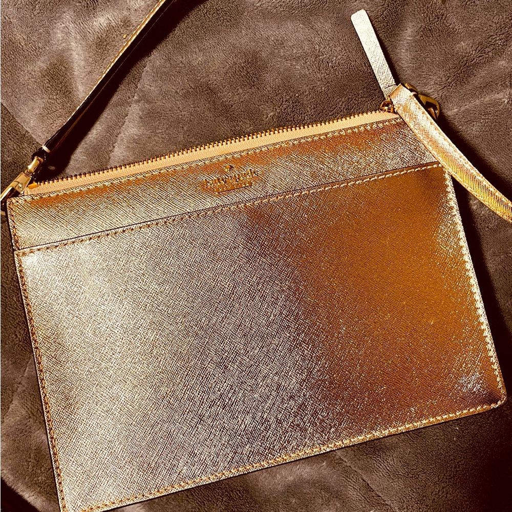Kate Spade Crossbody Purse. *Rose Gold*